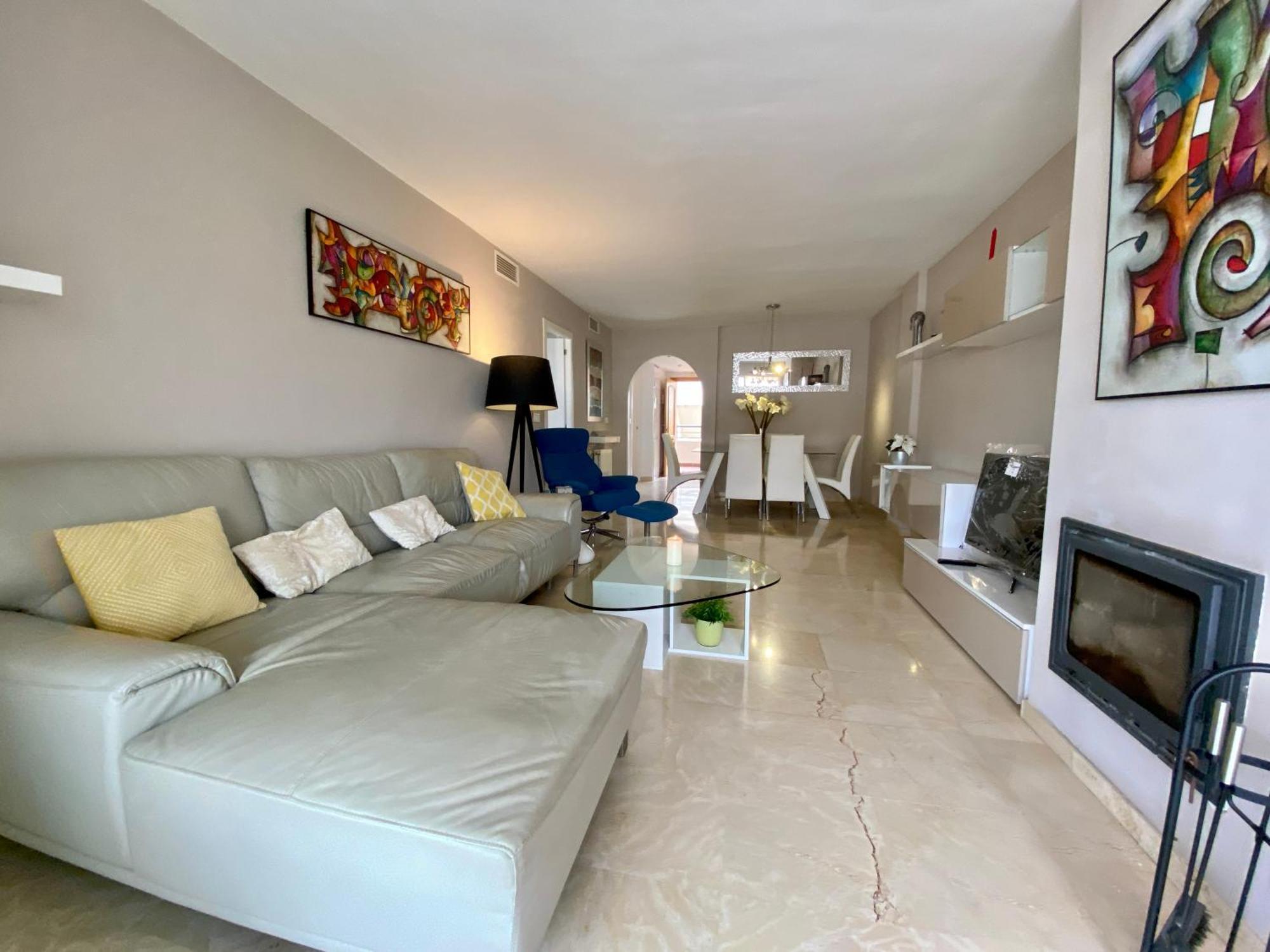 Apartamento Con Vistas Y Terraza En Guadalmina Mad Марбеля Екстериор снимка